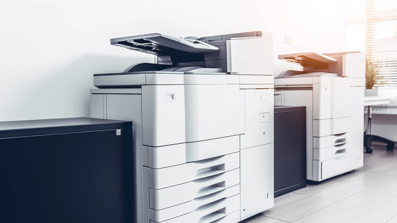 Scanning paper tests using an office photocopier